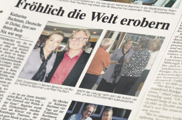 Katharina Bachman Zeitung