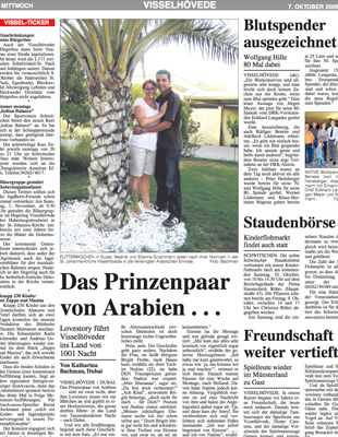 Das Prinzenpaar von Arabien