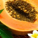 Papain und Papaya
