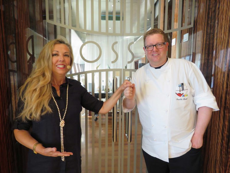 SOS-Menü im Fine-Dining-Restaurant ROSSINI auf AIDAbella